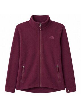 The North Face Women's Burgundy Full-Zip Fleece Jacket